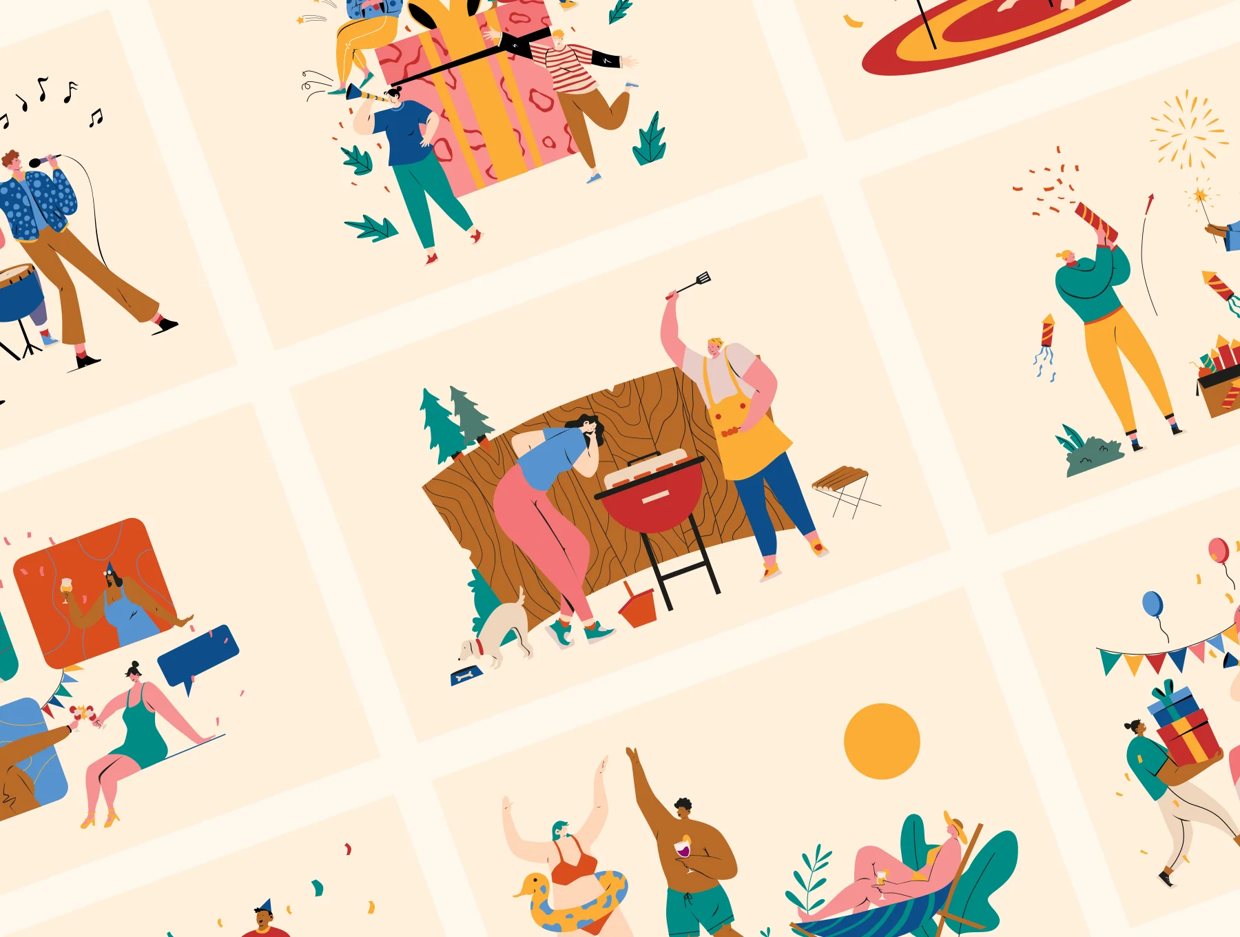 Terpesona Party & Celebration Illustration 7