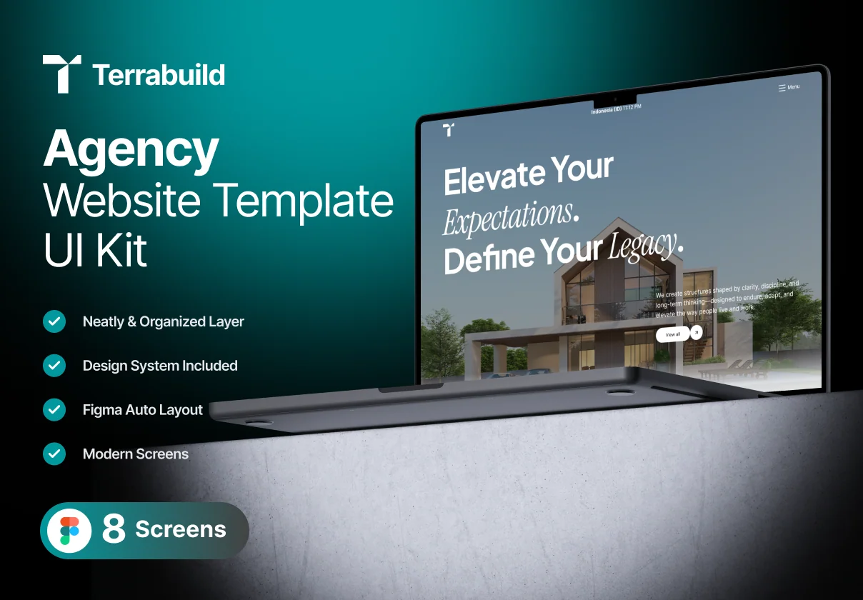 Terrabuild - Construction Website UI Kit