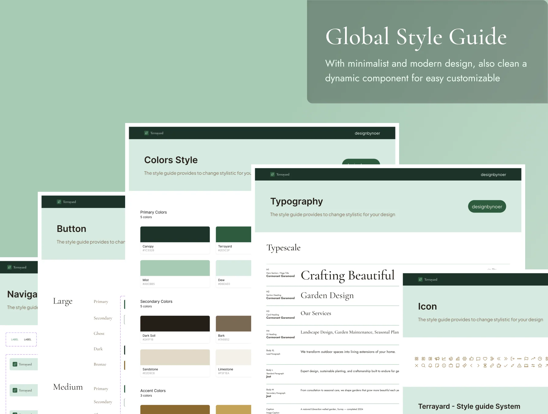Terrayard – Garden & Landscaping Website UI Kit 2