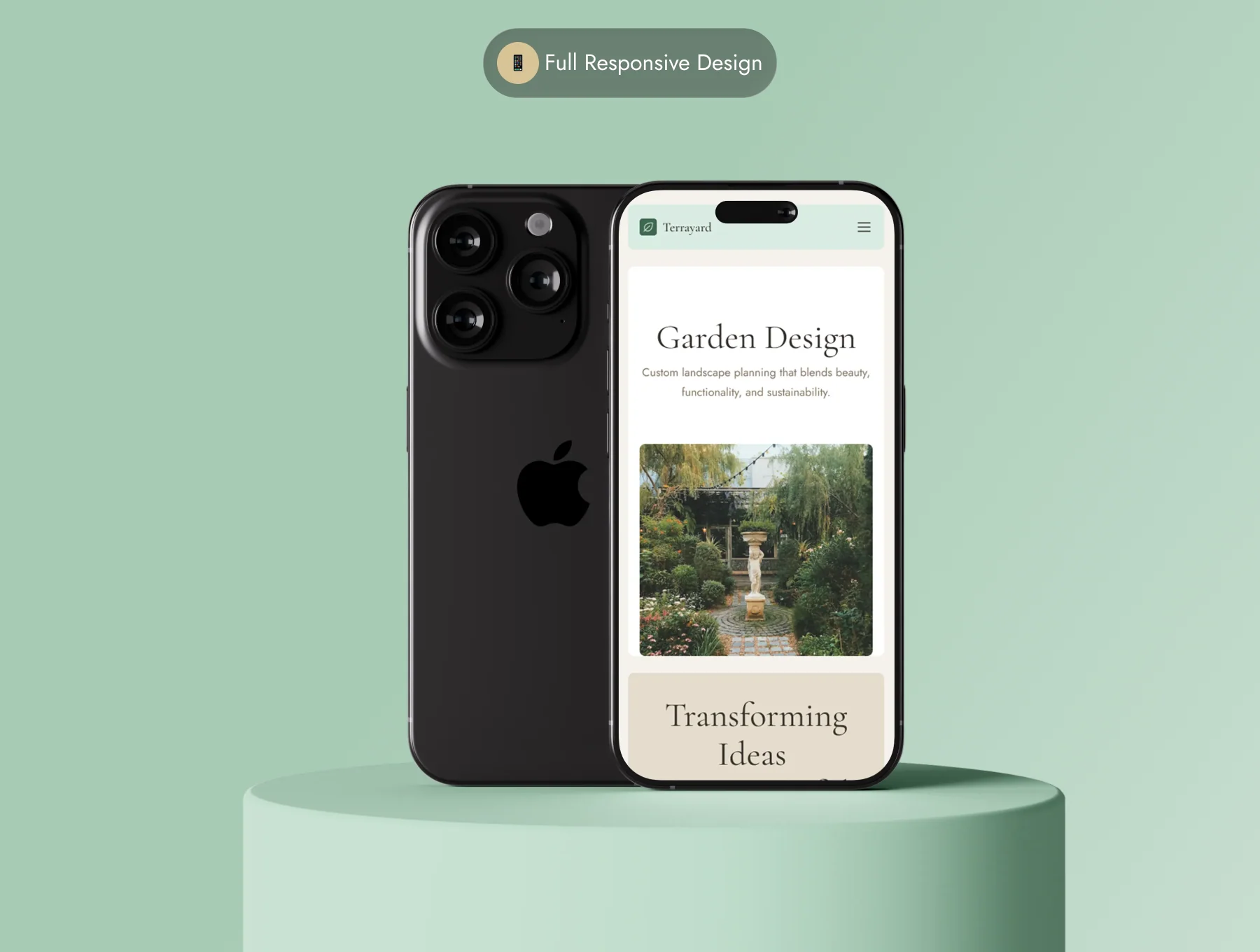 Terrayard – Garden & Landscaping Website UI Kit 4