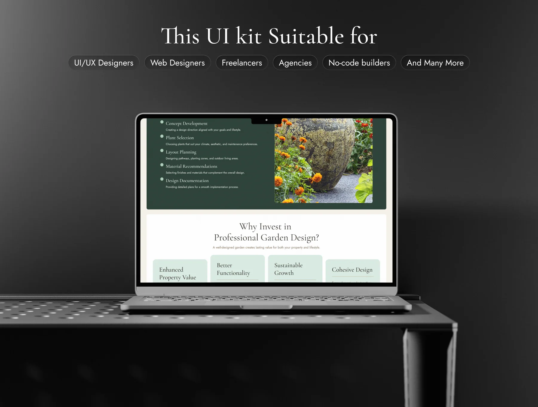 Terrayard – Garden & Landscaping Website UI Kit 5
