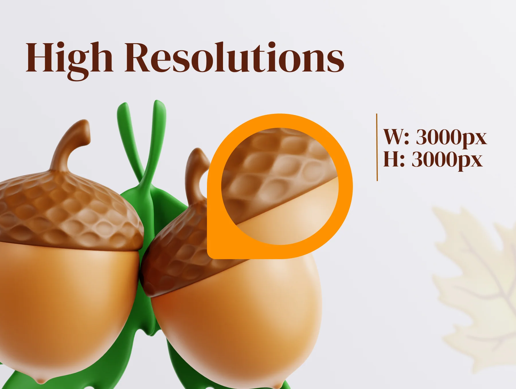 Thanksgiving 3D Icon Set 2