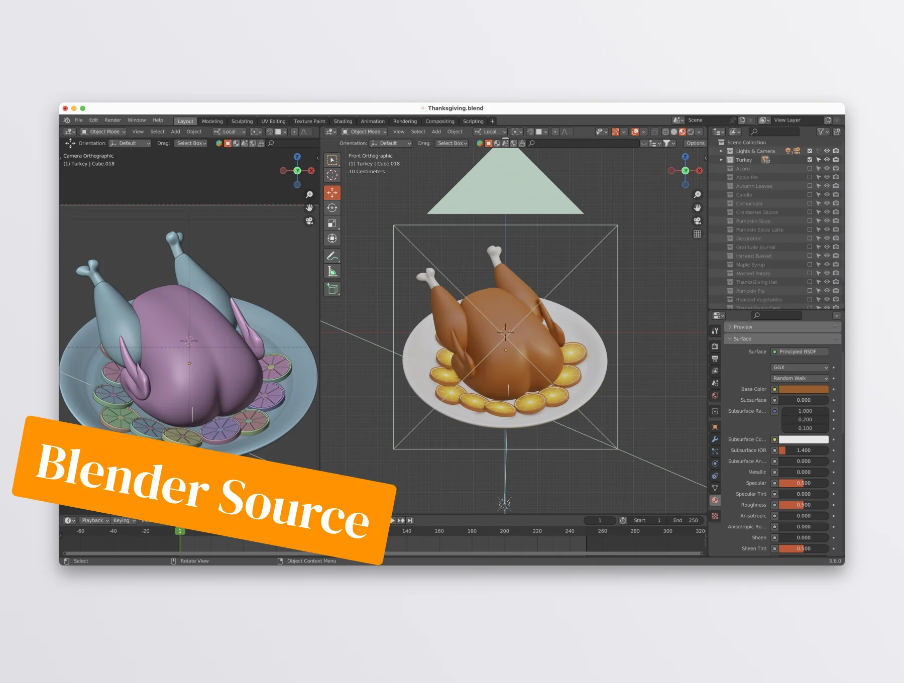 Thanksgiving 3D Icon Set 3