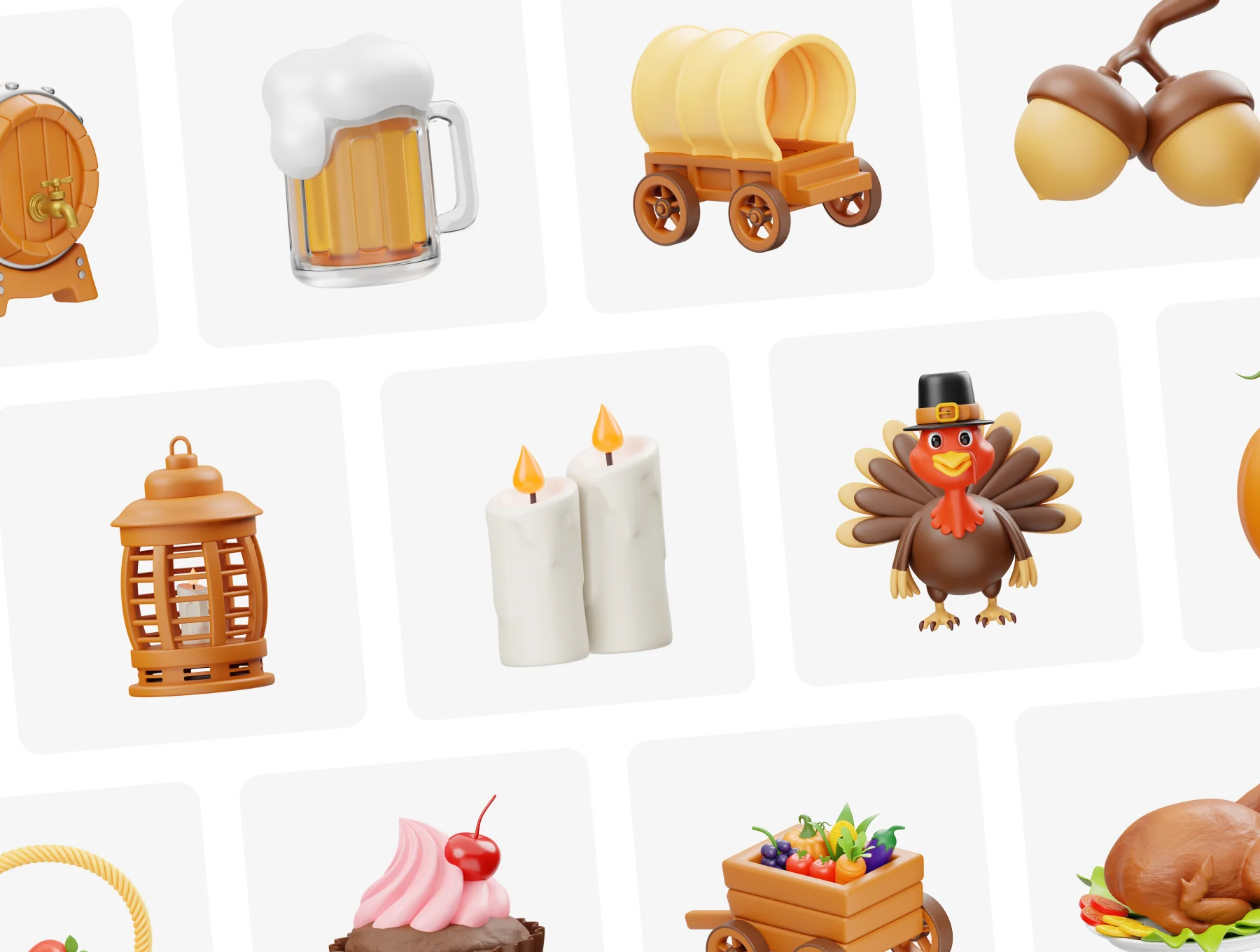 Thanksgiving 3D Icon 5
