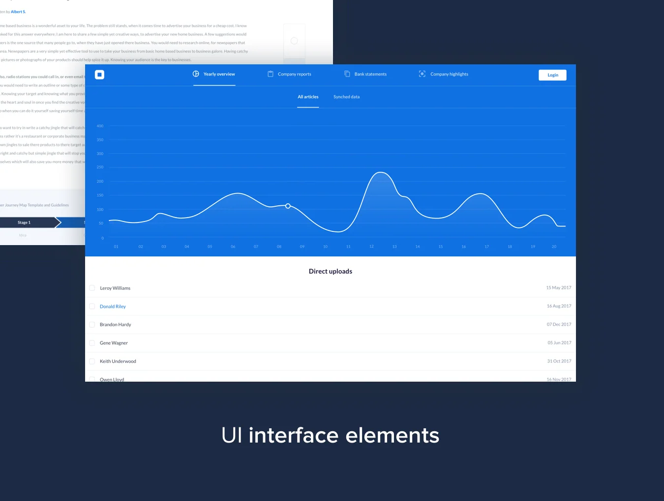 The Admin Web Dashboard UI Kit 6