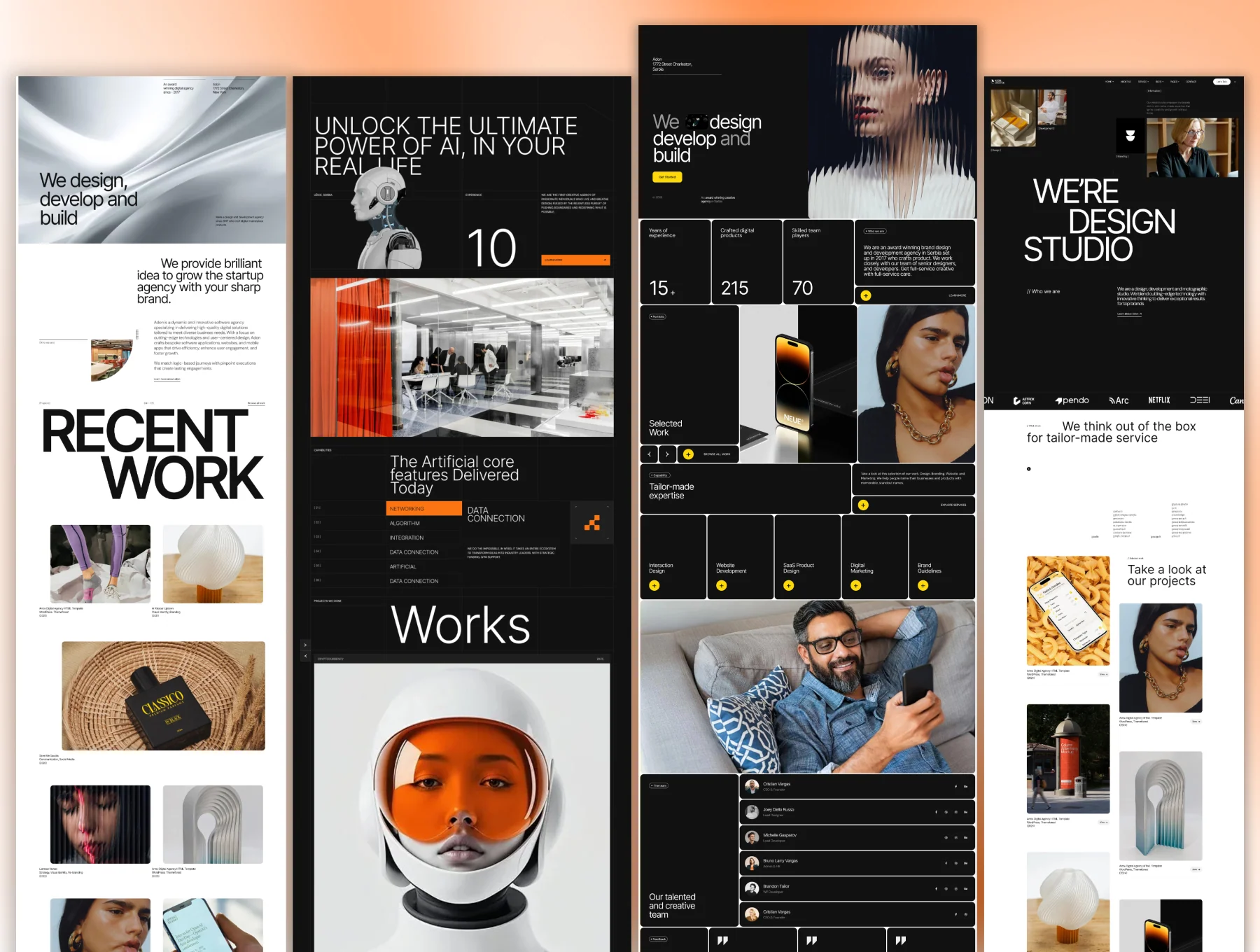The Agency Vault — Premium Figma Website Collection 2