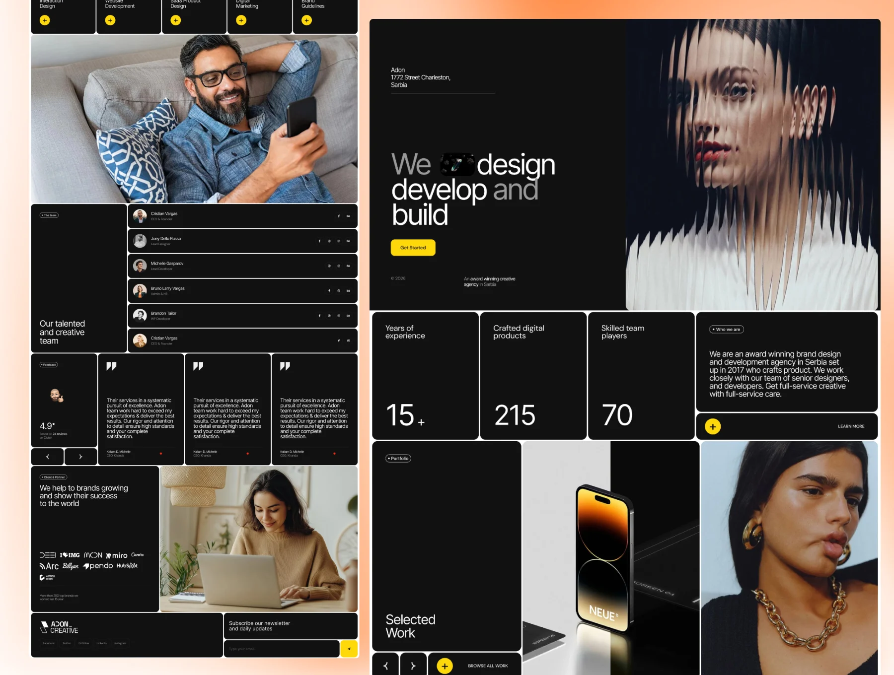 The Agency Vault — Premium Figma Website Collection 3