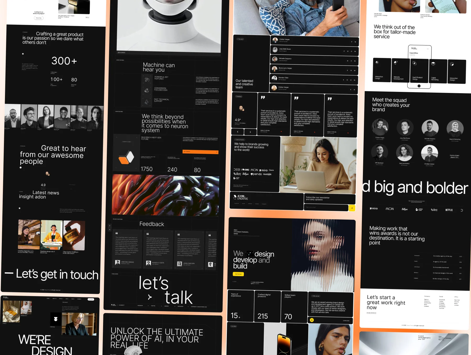 The Agency Vault — Premium Figma Website Collection 4