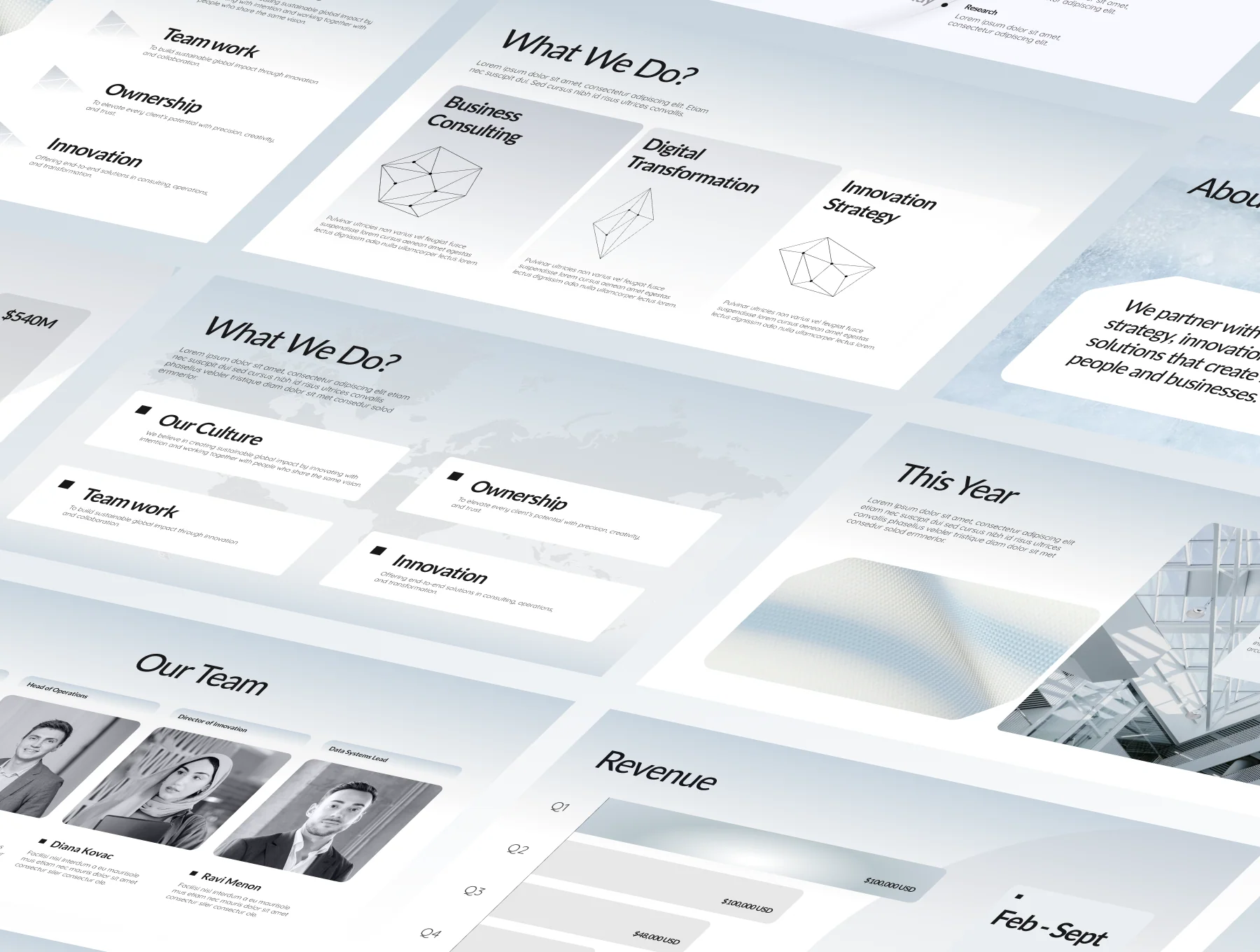 The Alvero Corporate Presentation Template 3