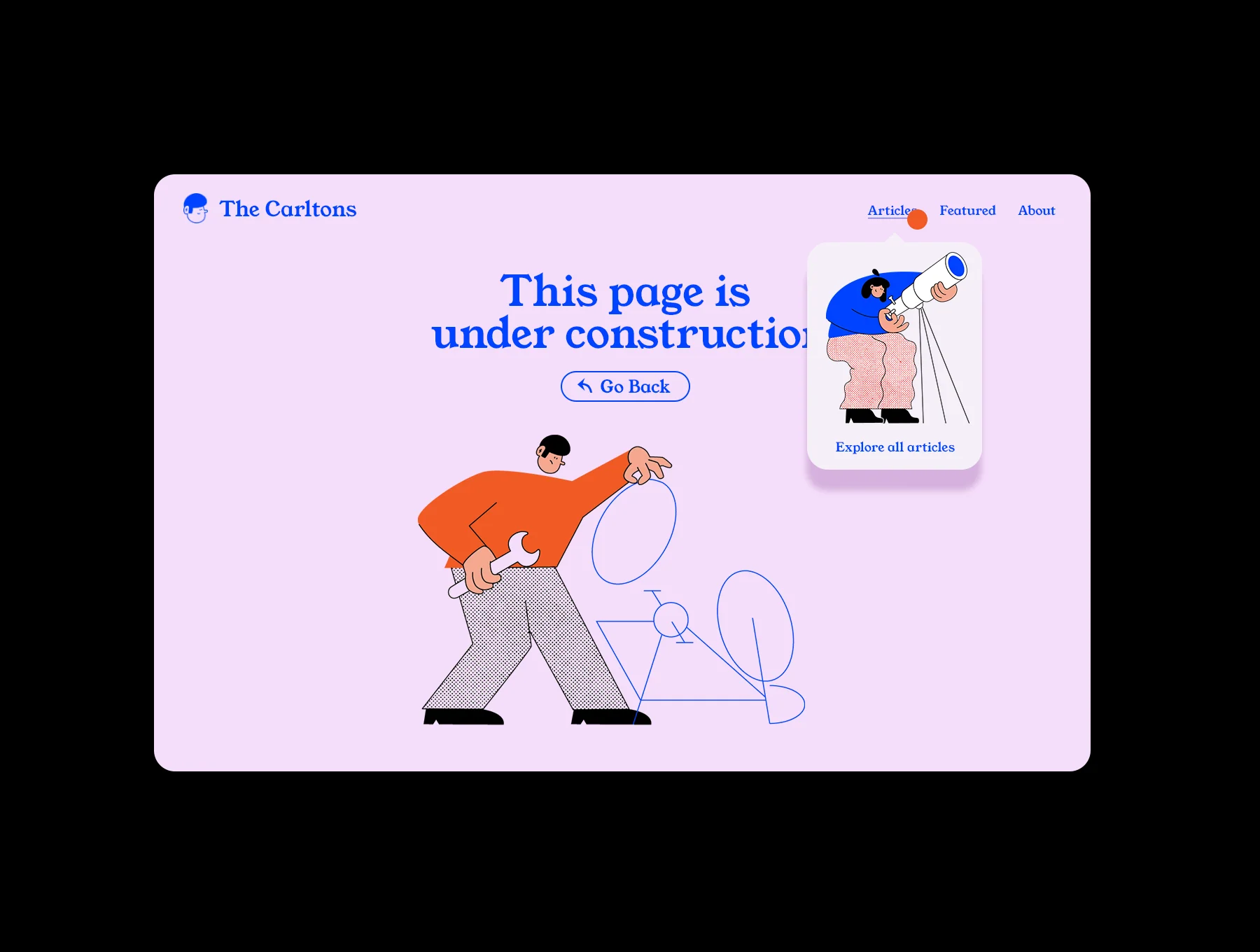 The Carltons - illustration pack 7