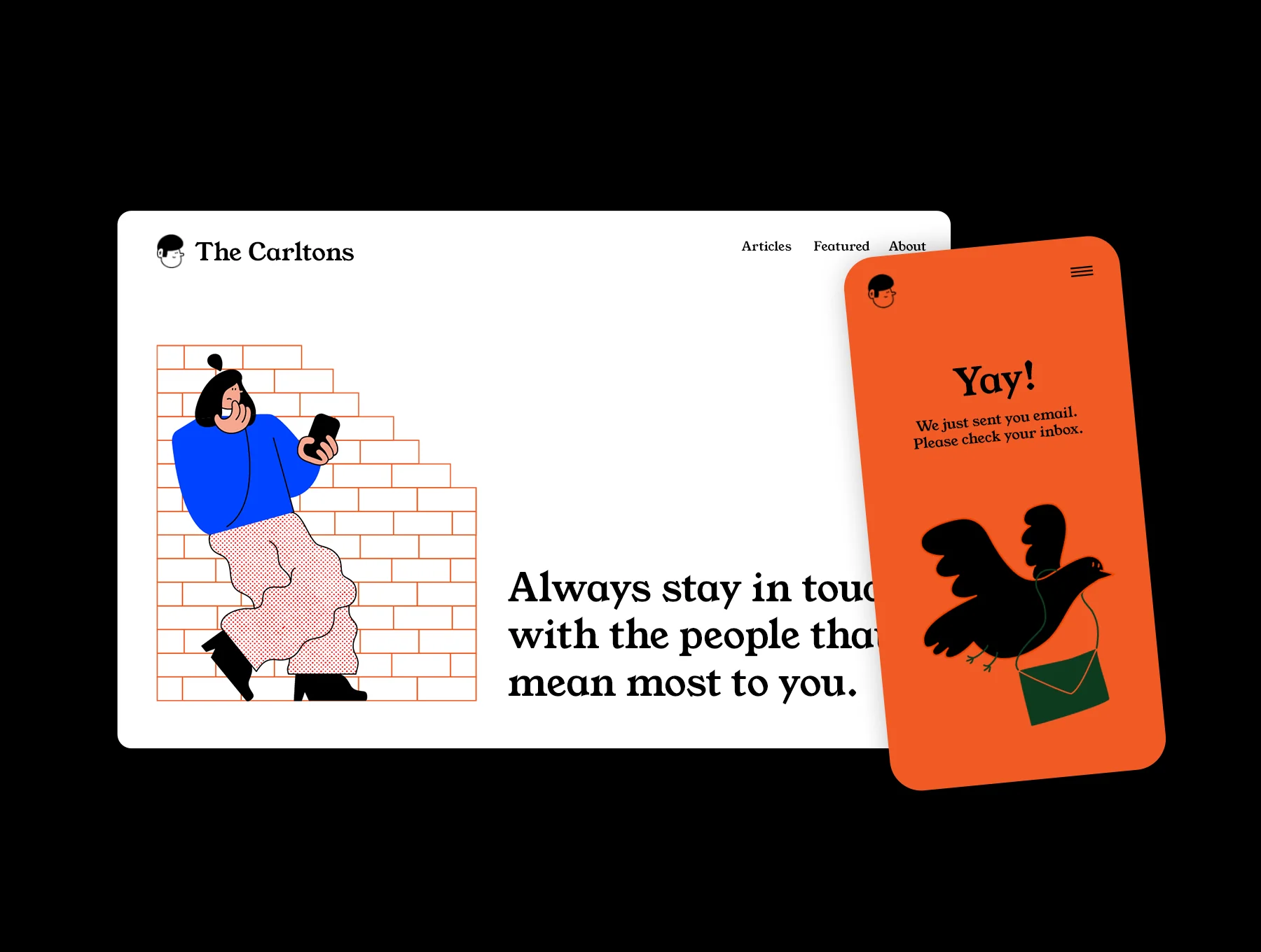 The Carltons - illustration pack 8