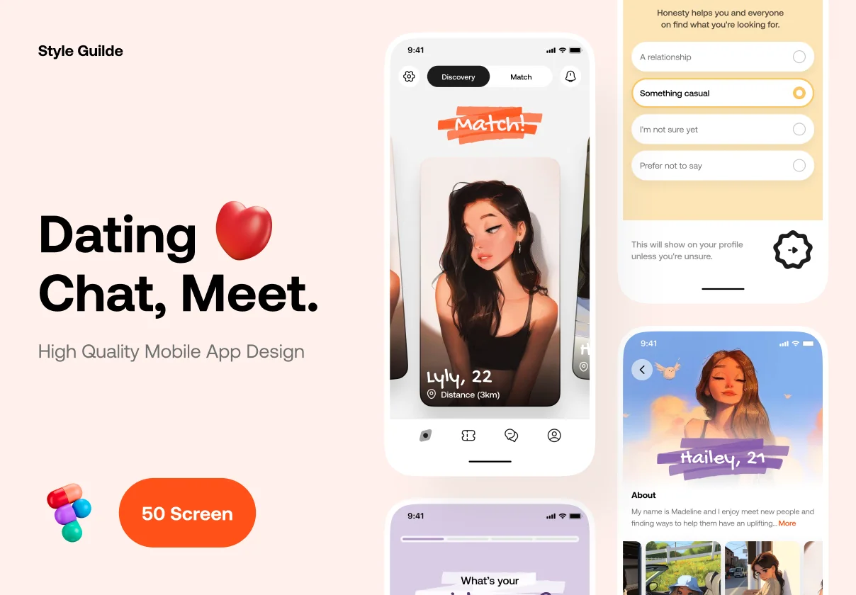 Dating App UI Kit