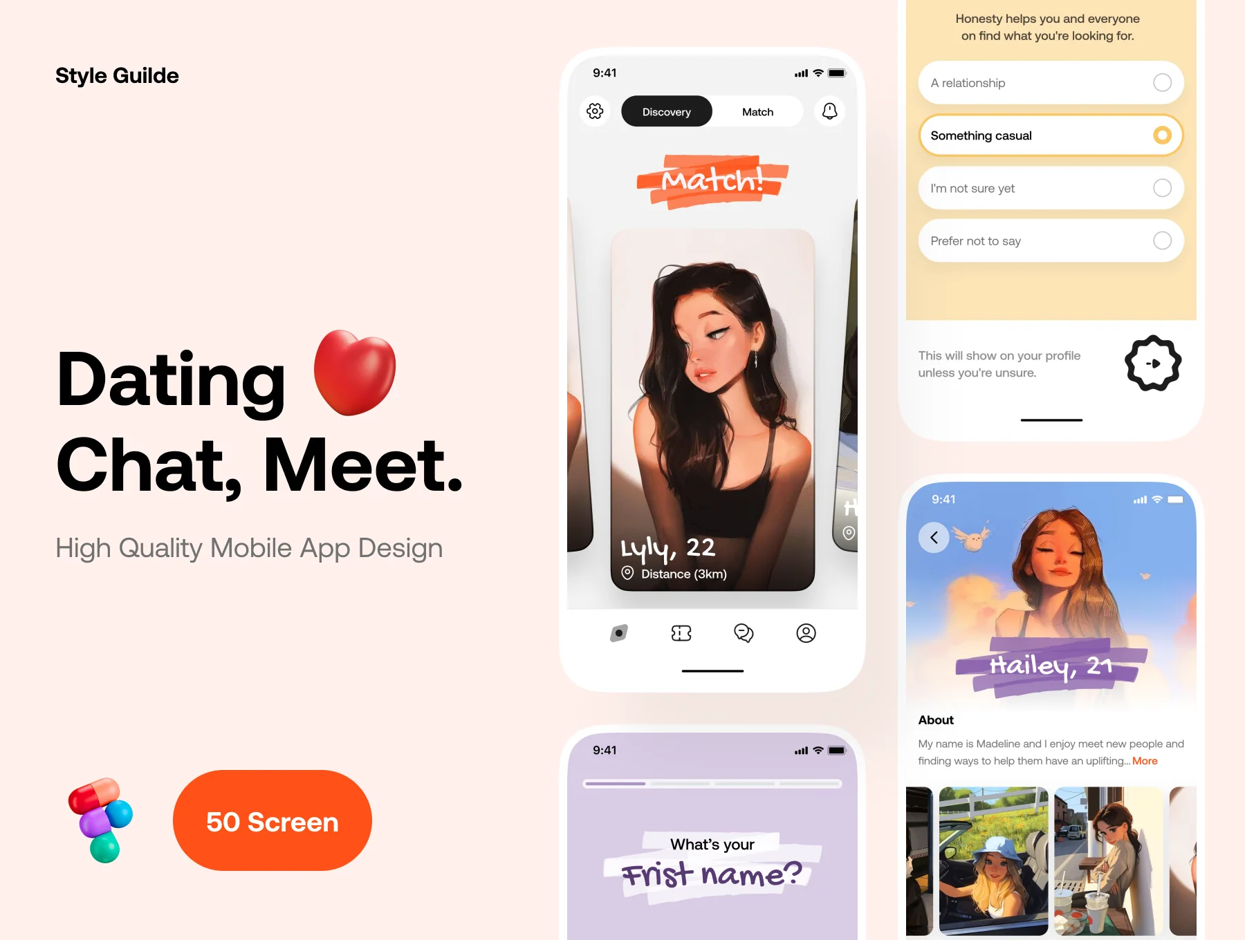 Dating App UI Kit