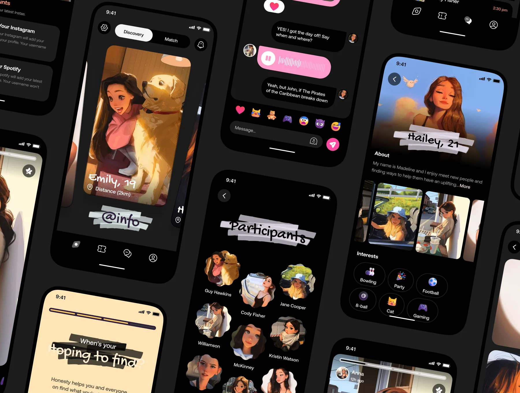 Dating App UI Kit 2