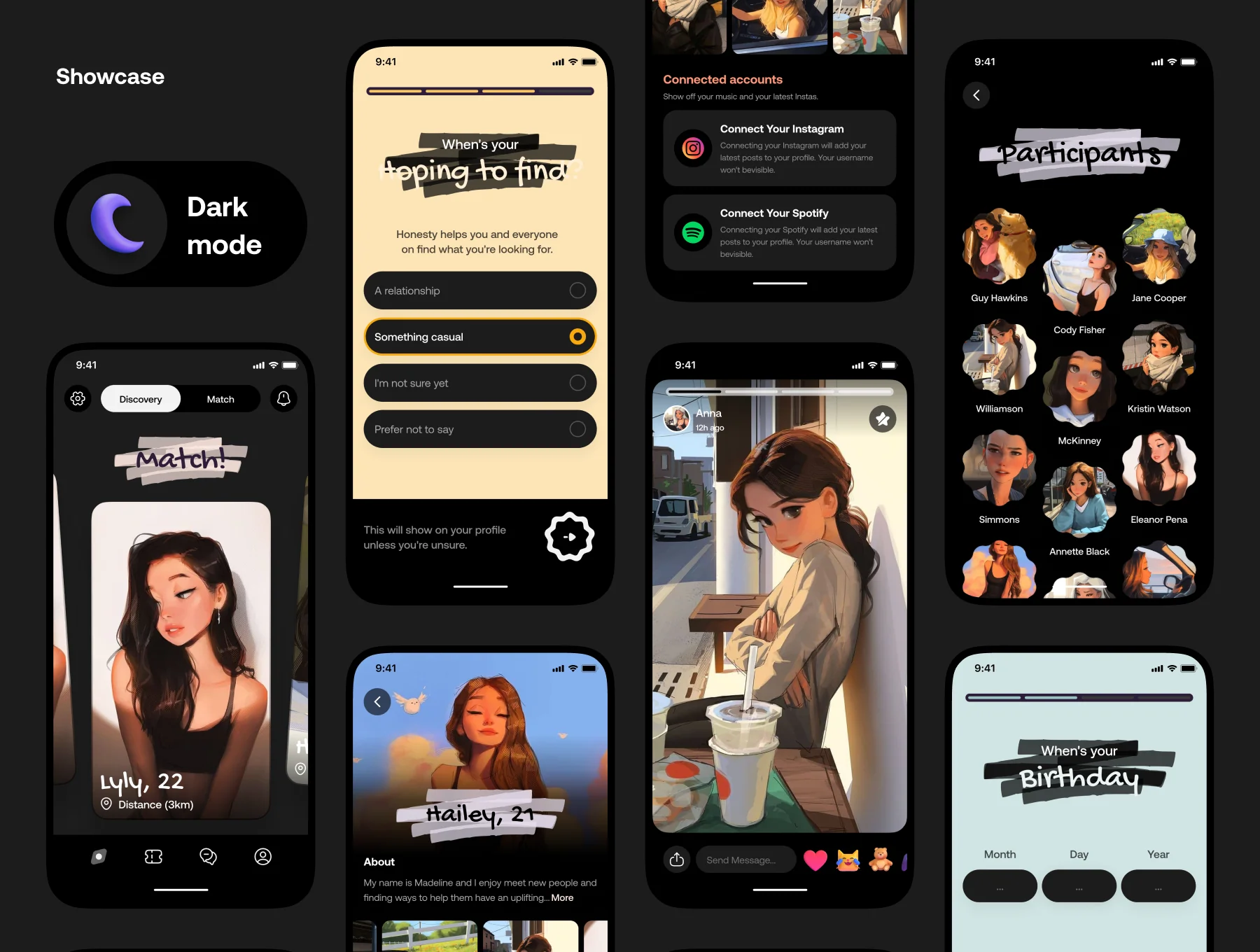 Dating App UI Kit 7