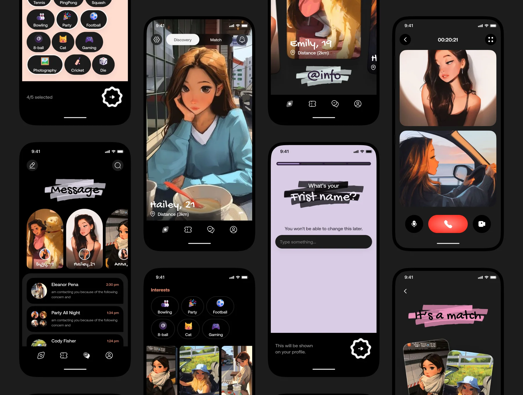 Dating App UI Kit 8