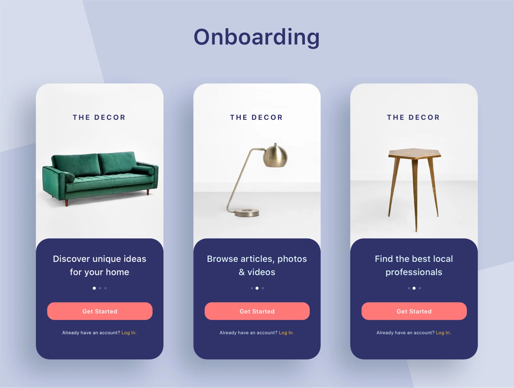 The Decor, Lifestyle App 2