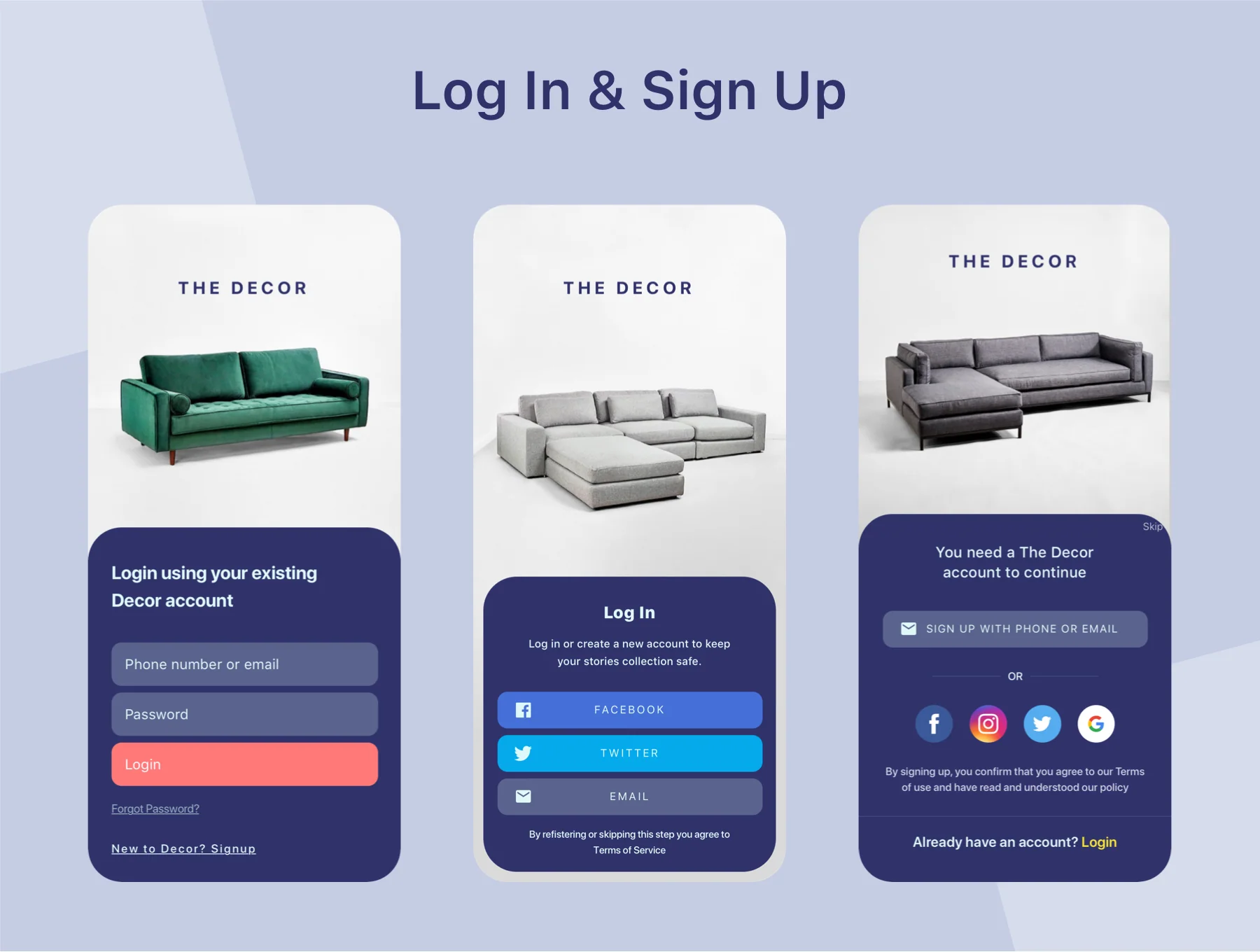 The Decor, Lifestyle App 3