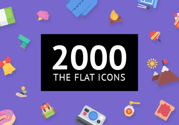 The Flat Icons 2000