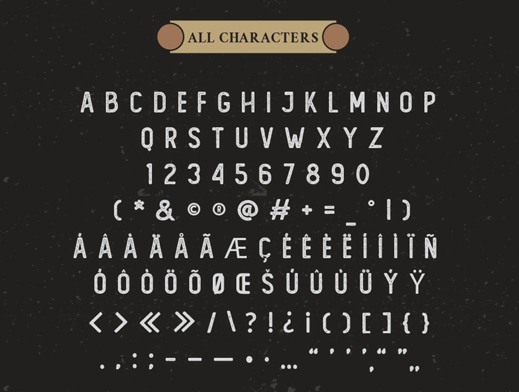 The Foregen Vintage Font 5