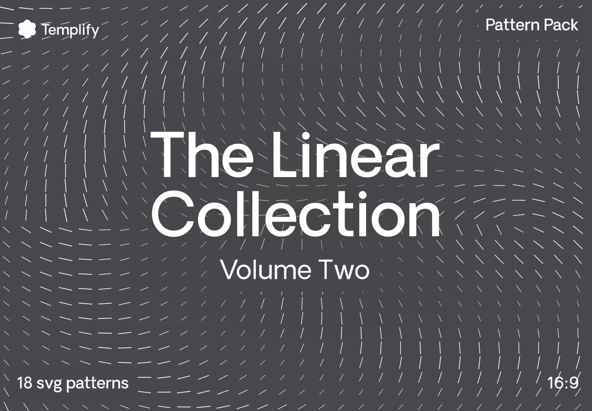 The Linear Collection Vol 2 | Pattern Background Pack