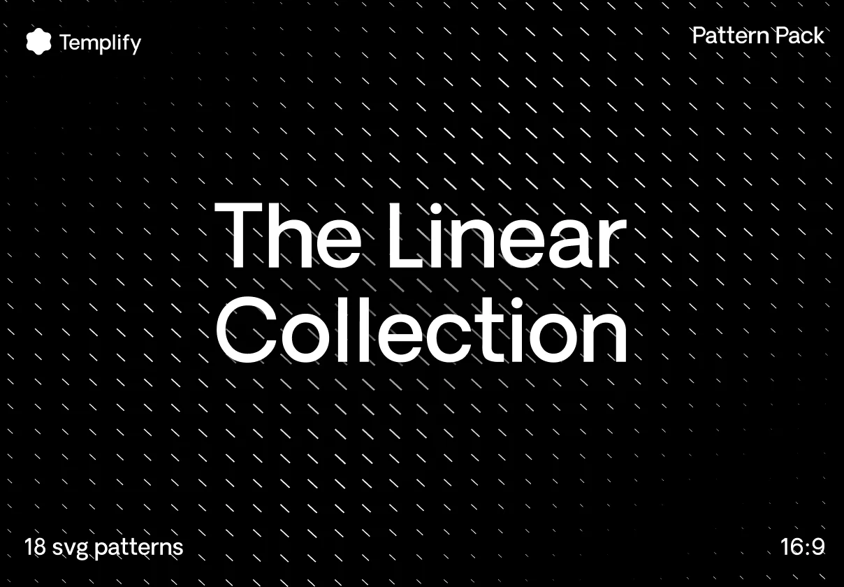The Linear Collection  | Pattern Background Pack