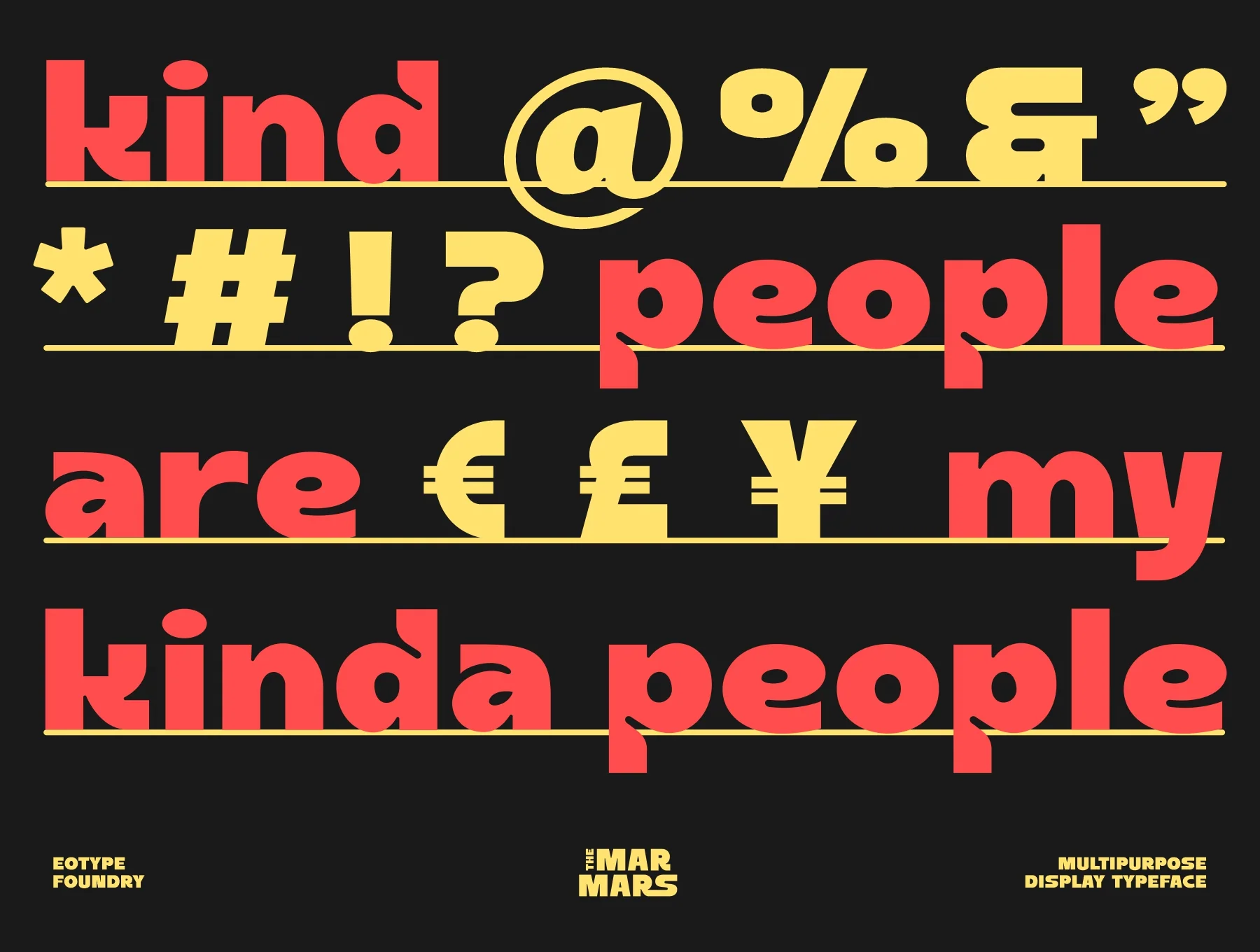 The Marmars - Display Typeface 4