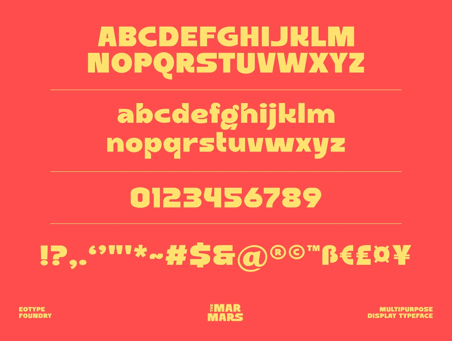 The Marmars - Display Typeface 7
