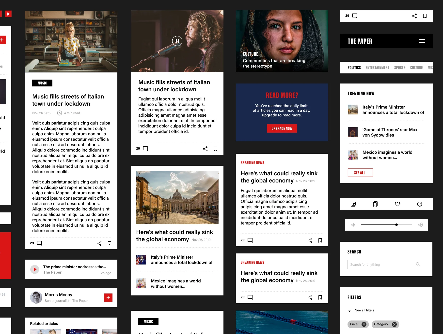 The Paper UI Kit 5