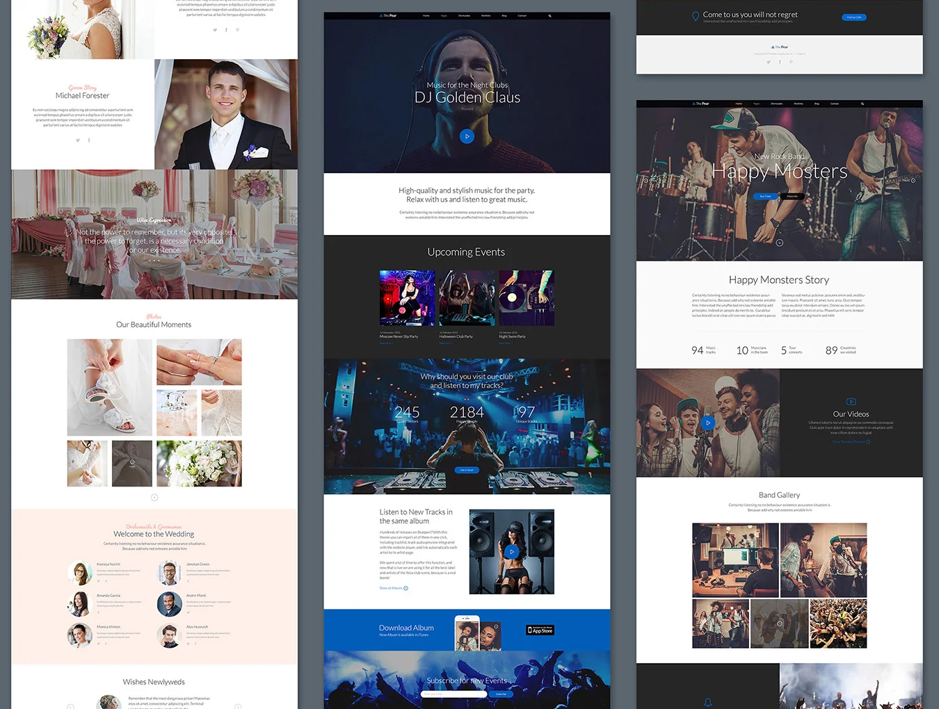 The Pear Starter Web UI Kit 4