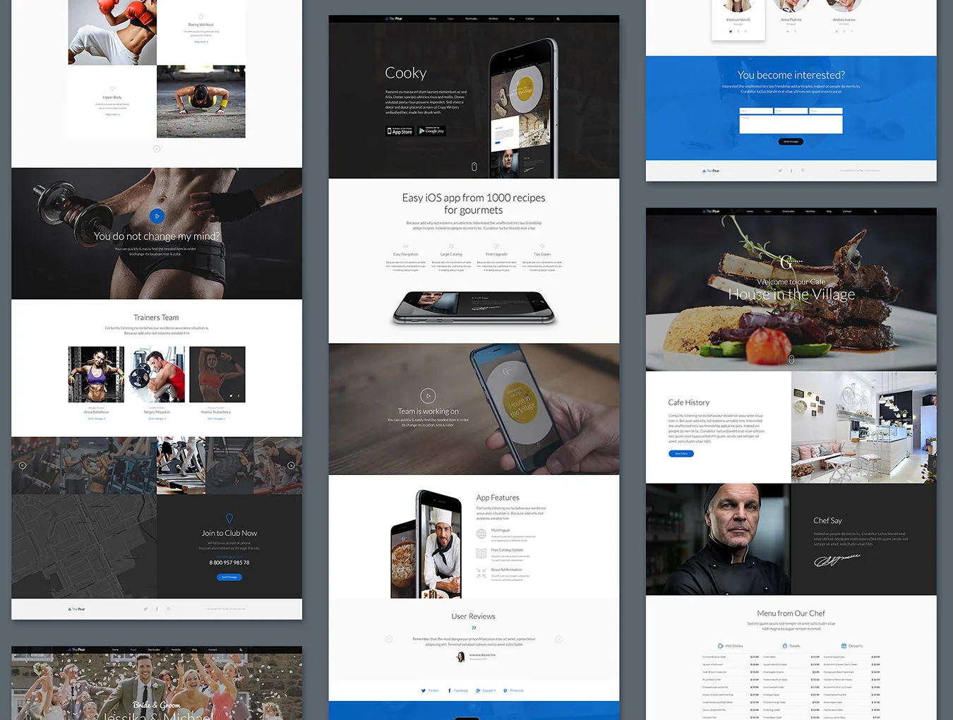 The Pear Starter Web UI Kit 5
