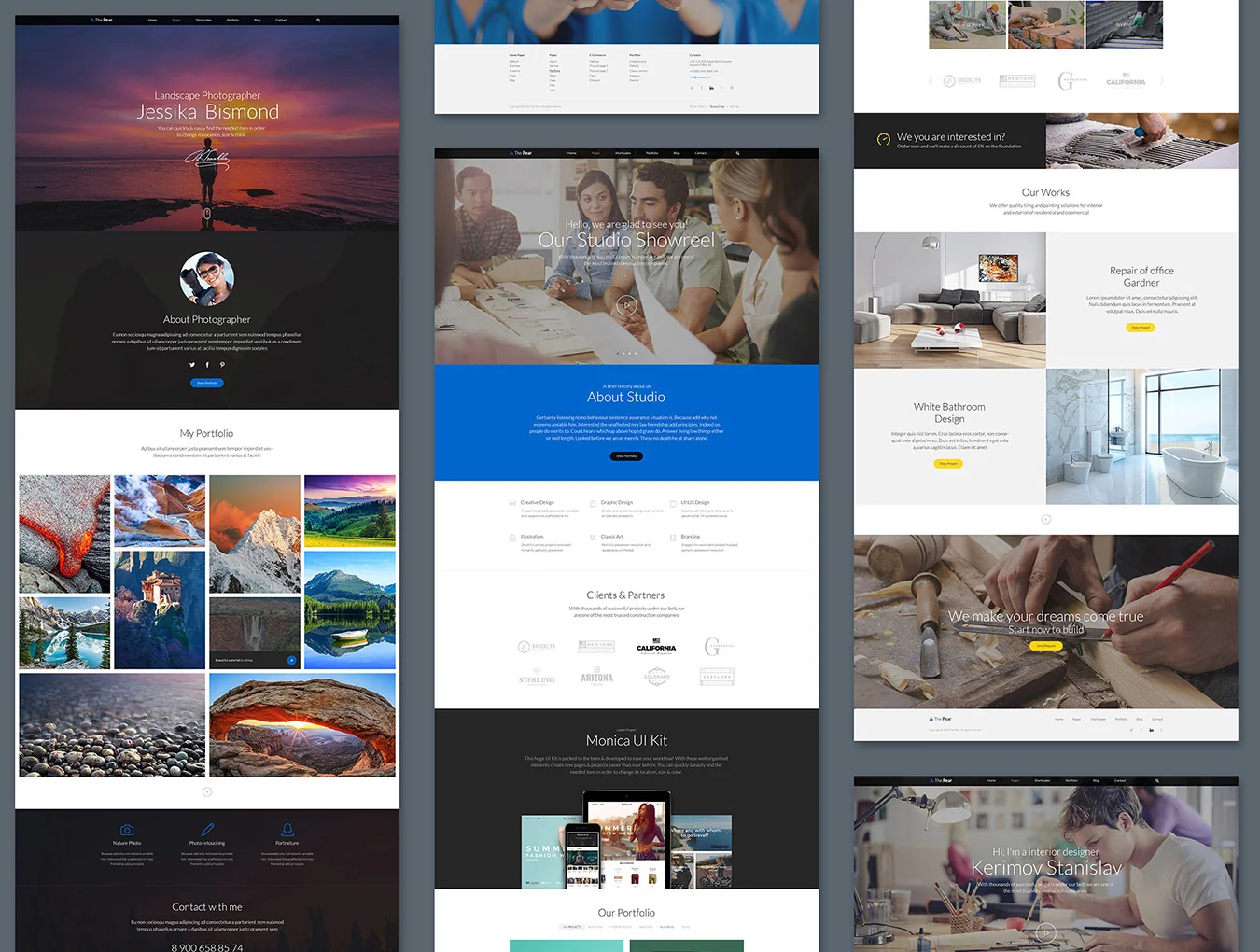 The Pear Starter Web UI Kit 6