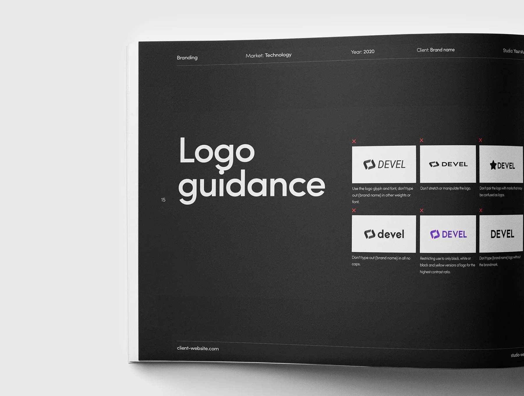The Professional Style Guide Kit | InDesign Format 3