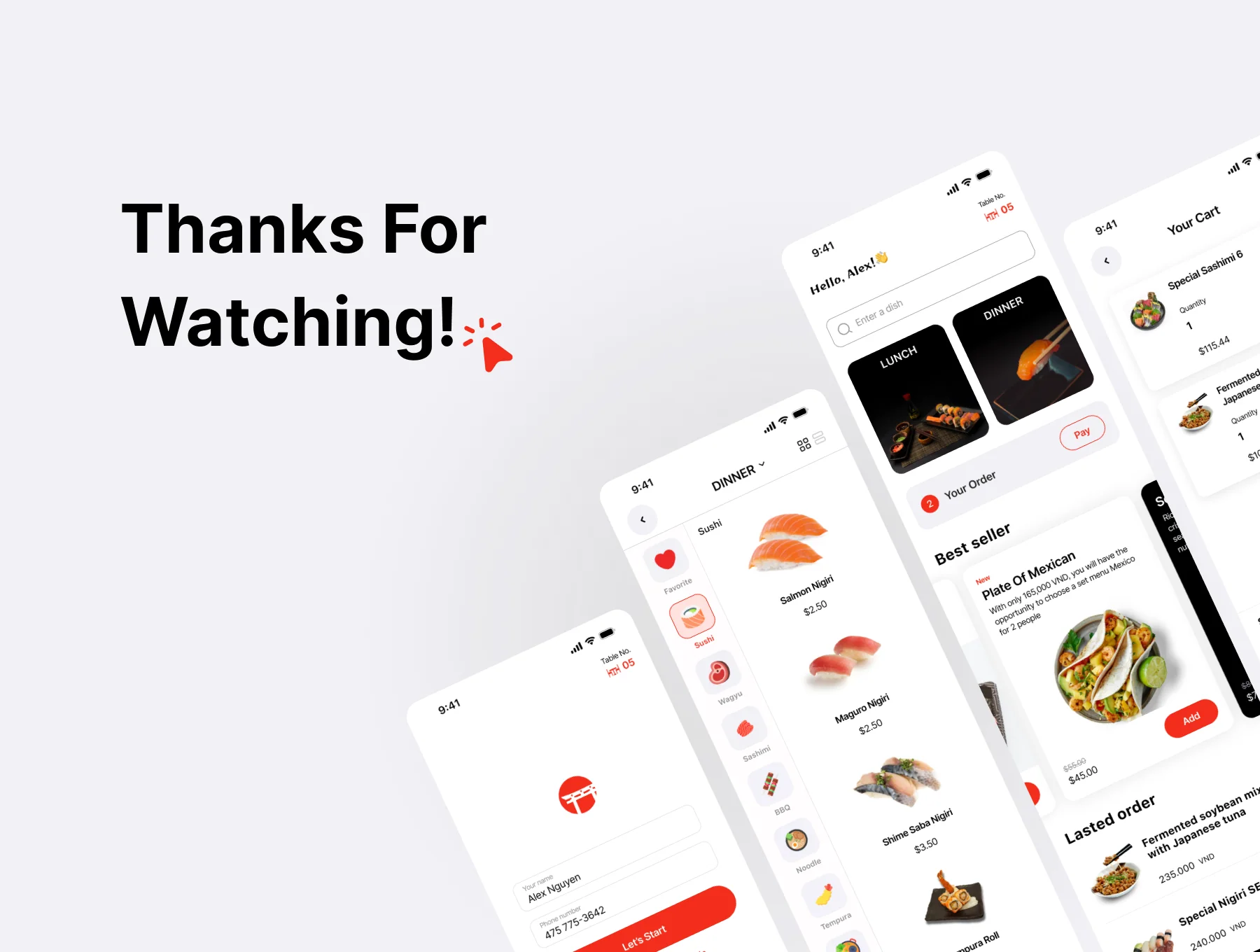 The QR Code Menu Restaurant Mobile UI Kit 6