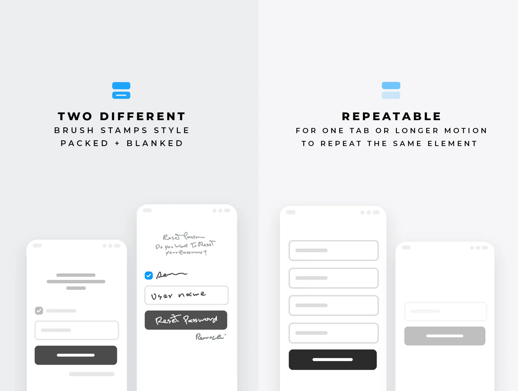 The Wireframe Kit for Procreate 3
