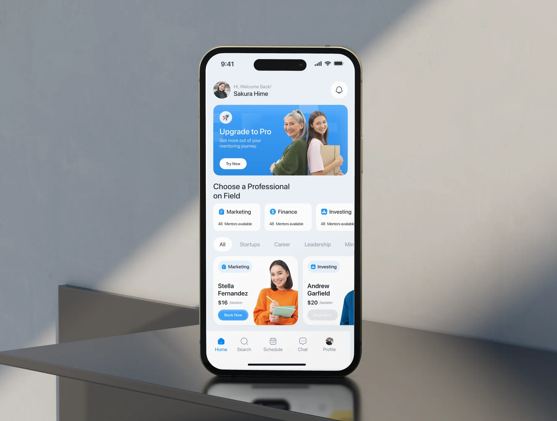 Thementor – Mentoring App 6