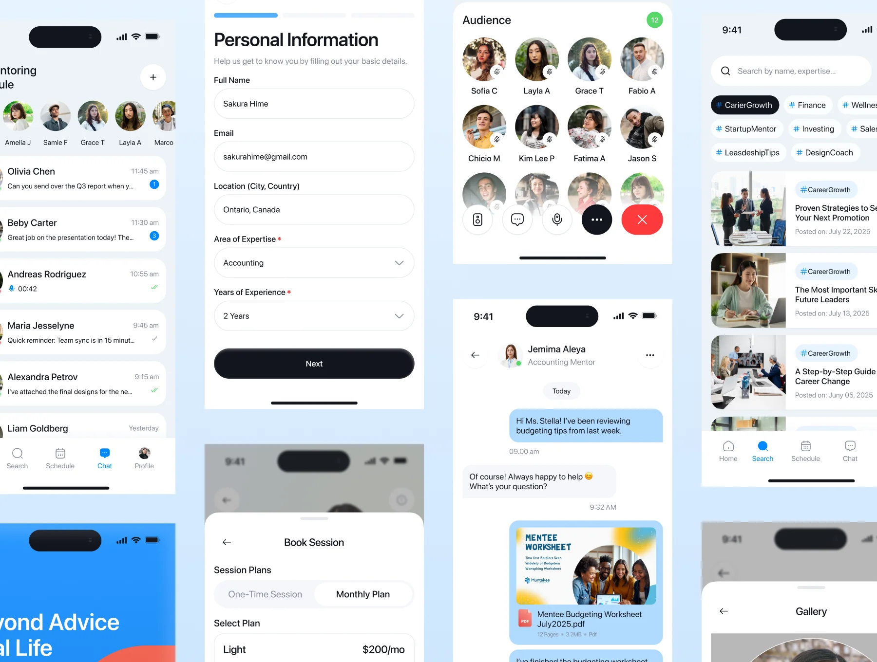 Thementor – Mentoring App 7