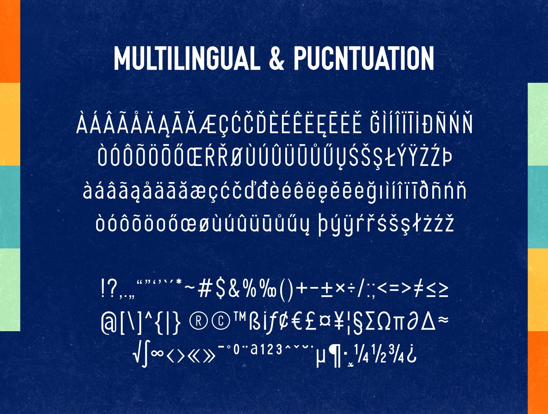 Theridge Fonts Family 9