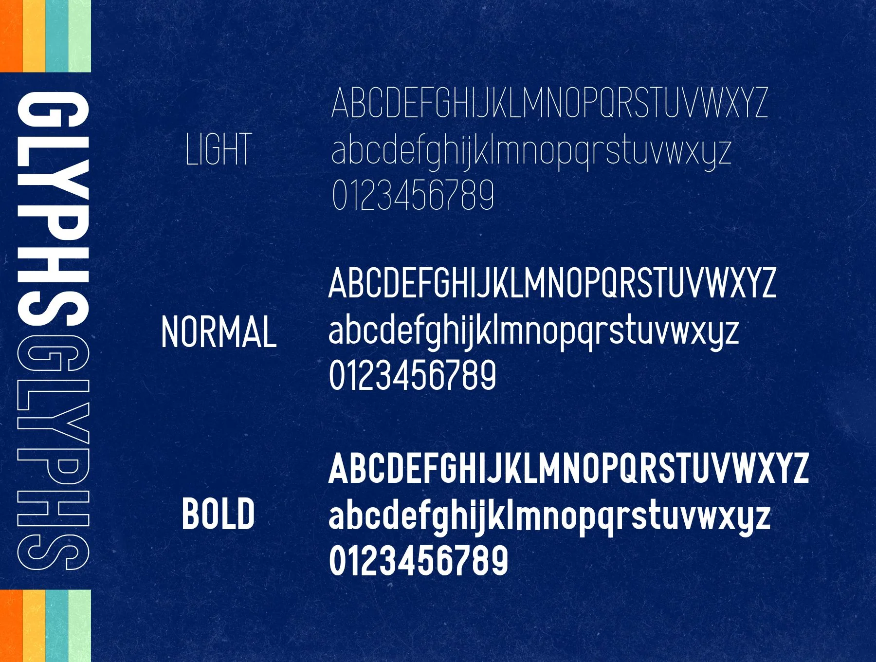 Theridge Fonts Family 2