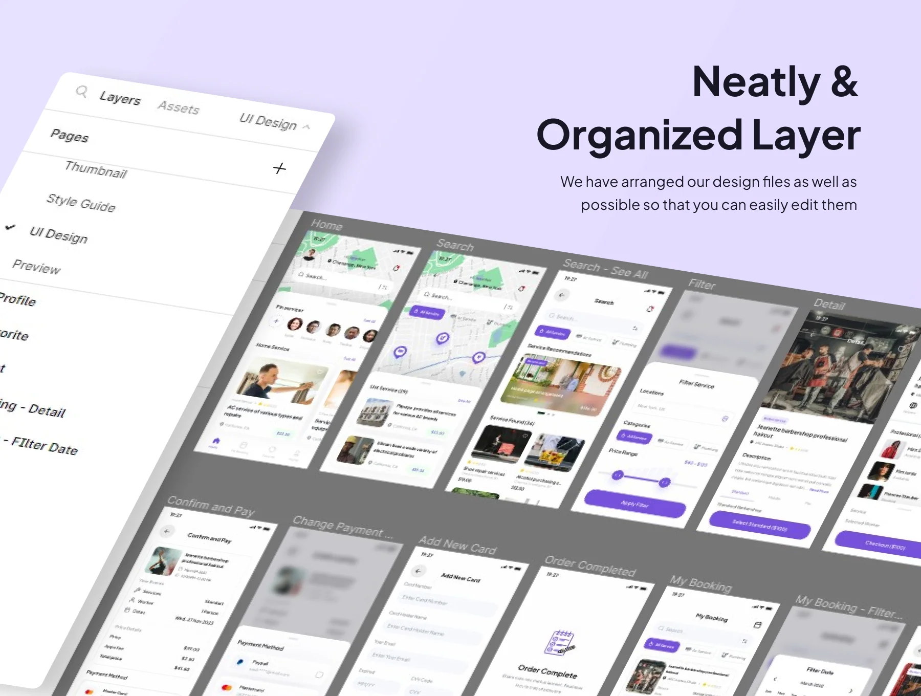 Theserve - Home Service Premium UI KIts App 3