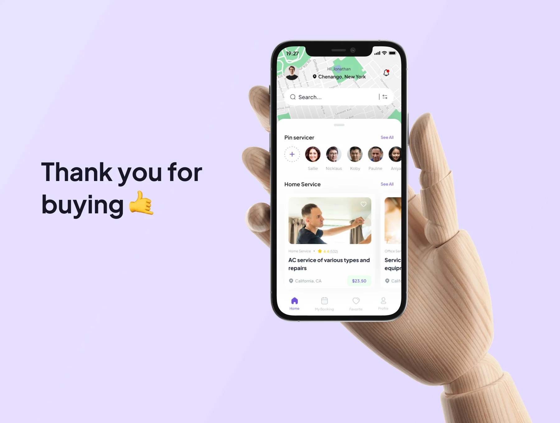 Theserve - Home Service Premium UI KIts App 6