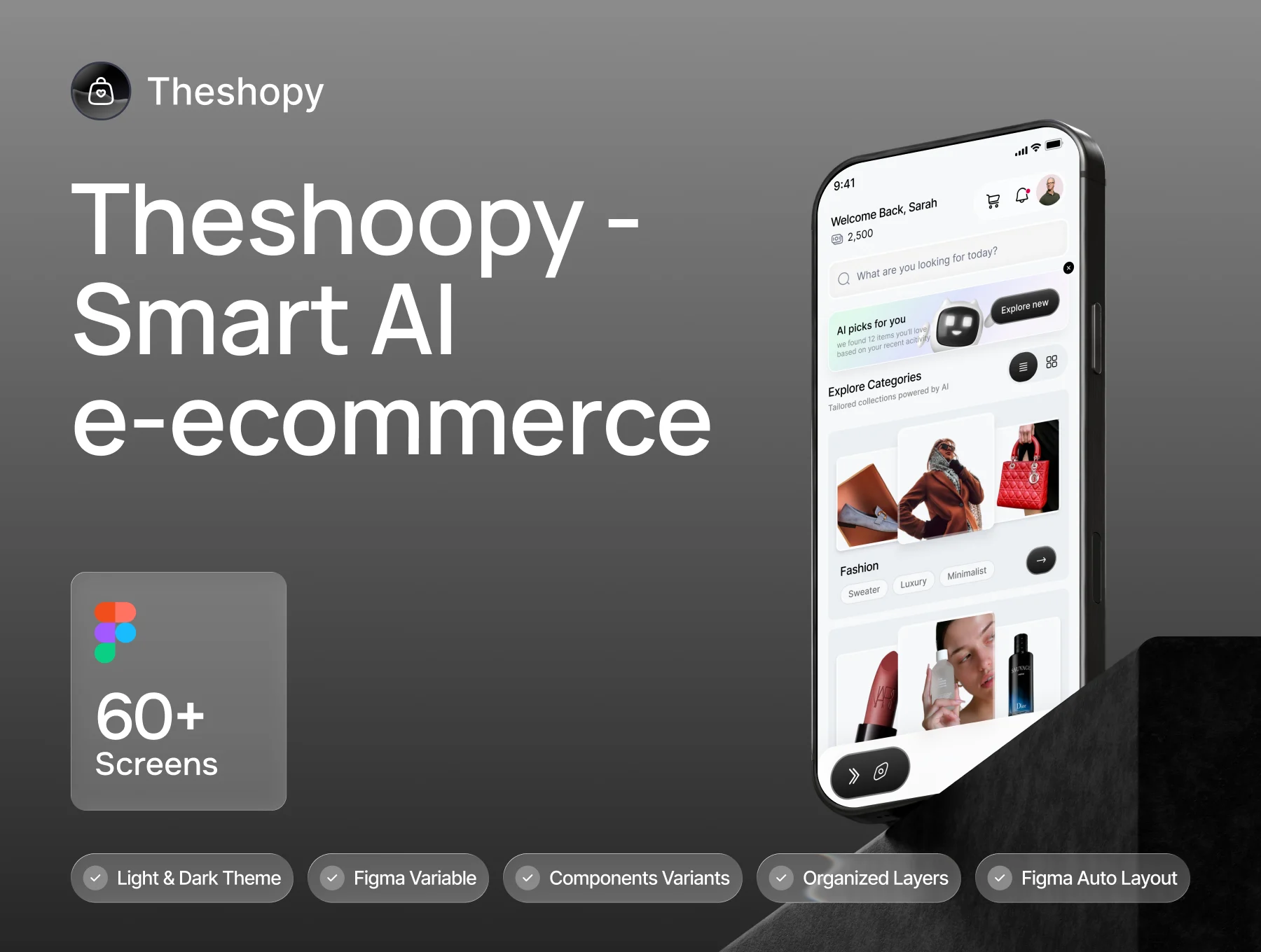 Theshopy – AI Ecommerce Mobile UI Kit