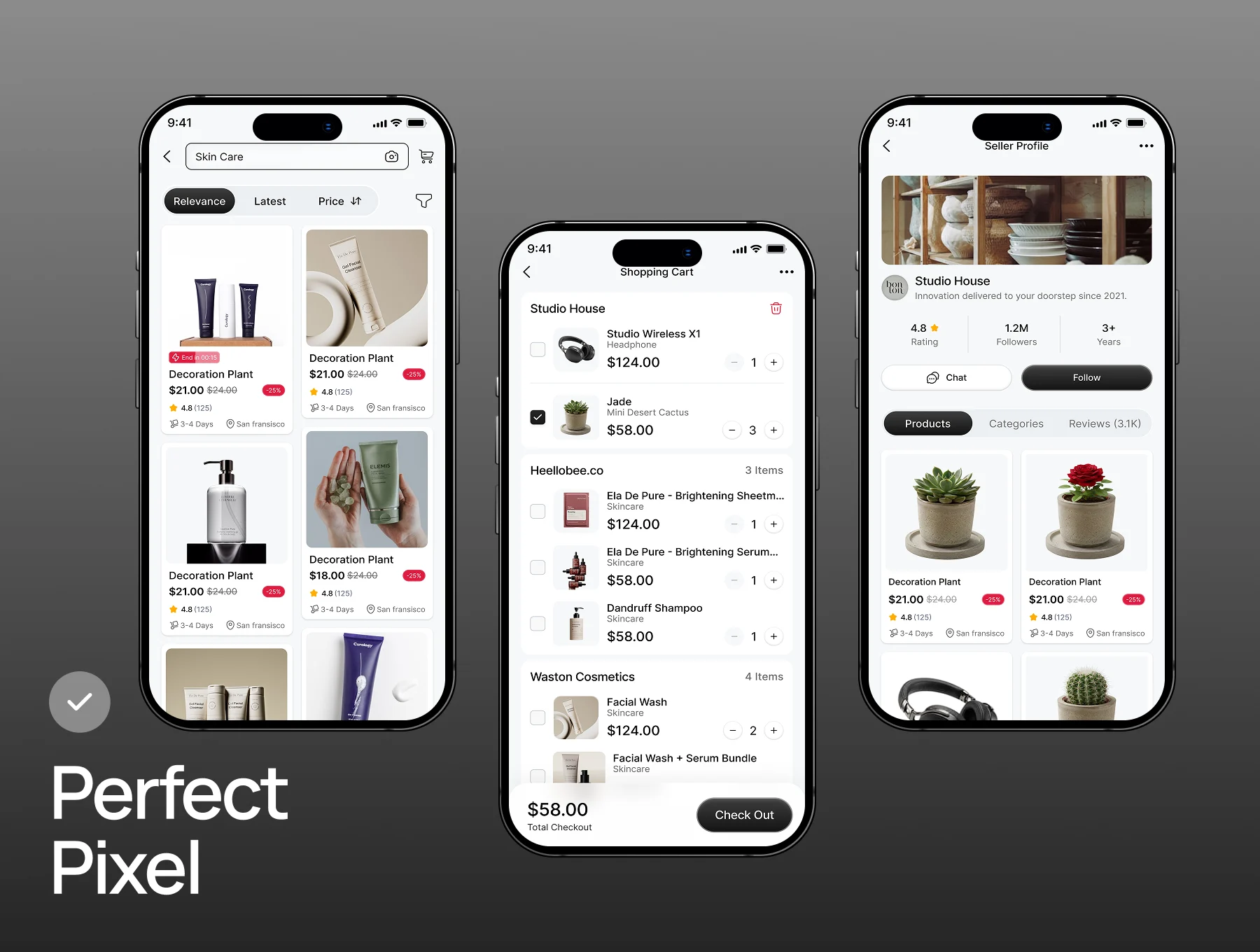 Theshopy – AI Ecommerce Mobile UI Kit 3