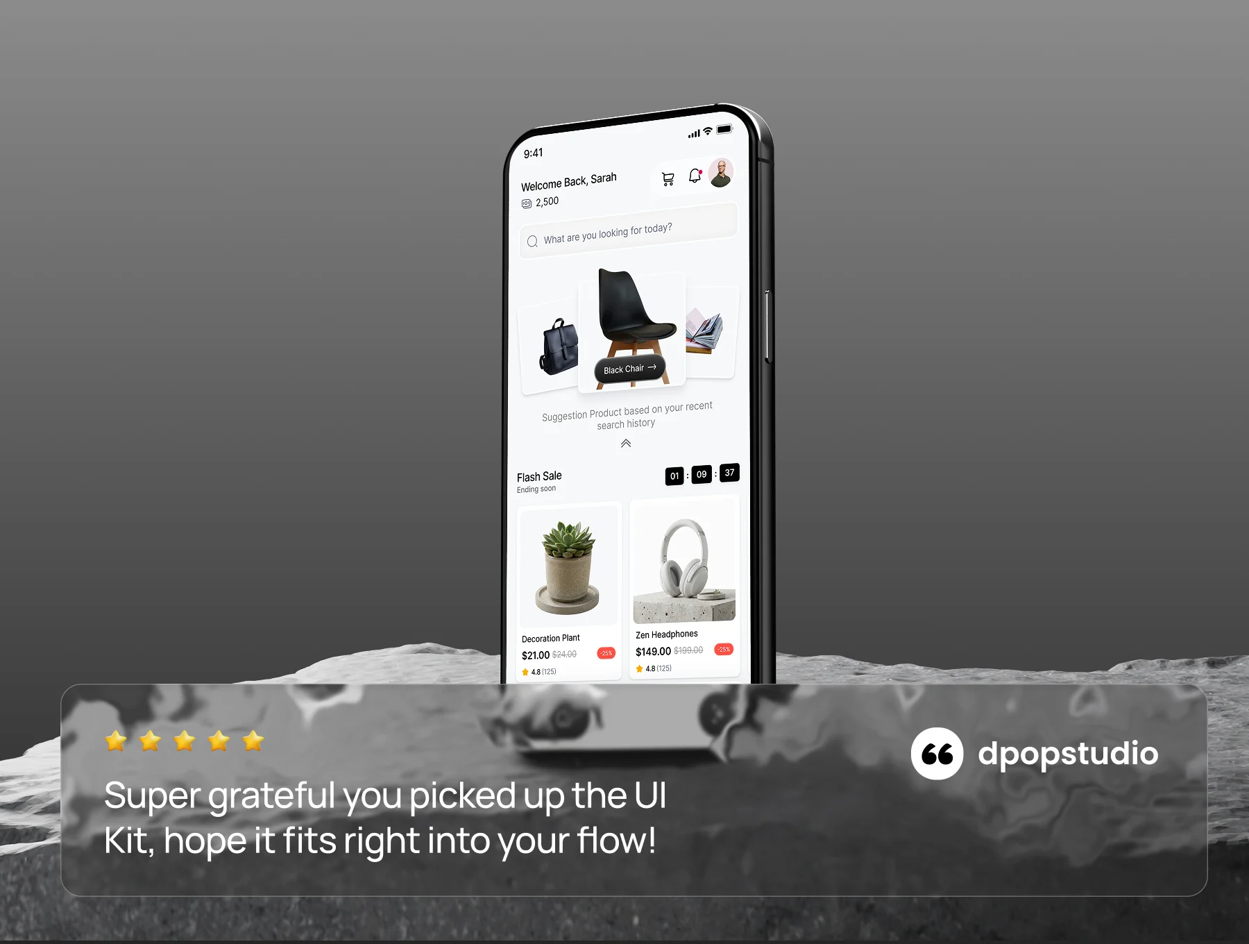 Theshopy – AI Ecommerce Mobile UI Kit 6