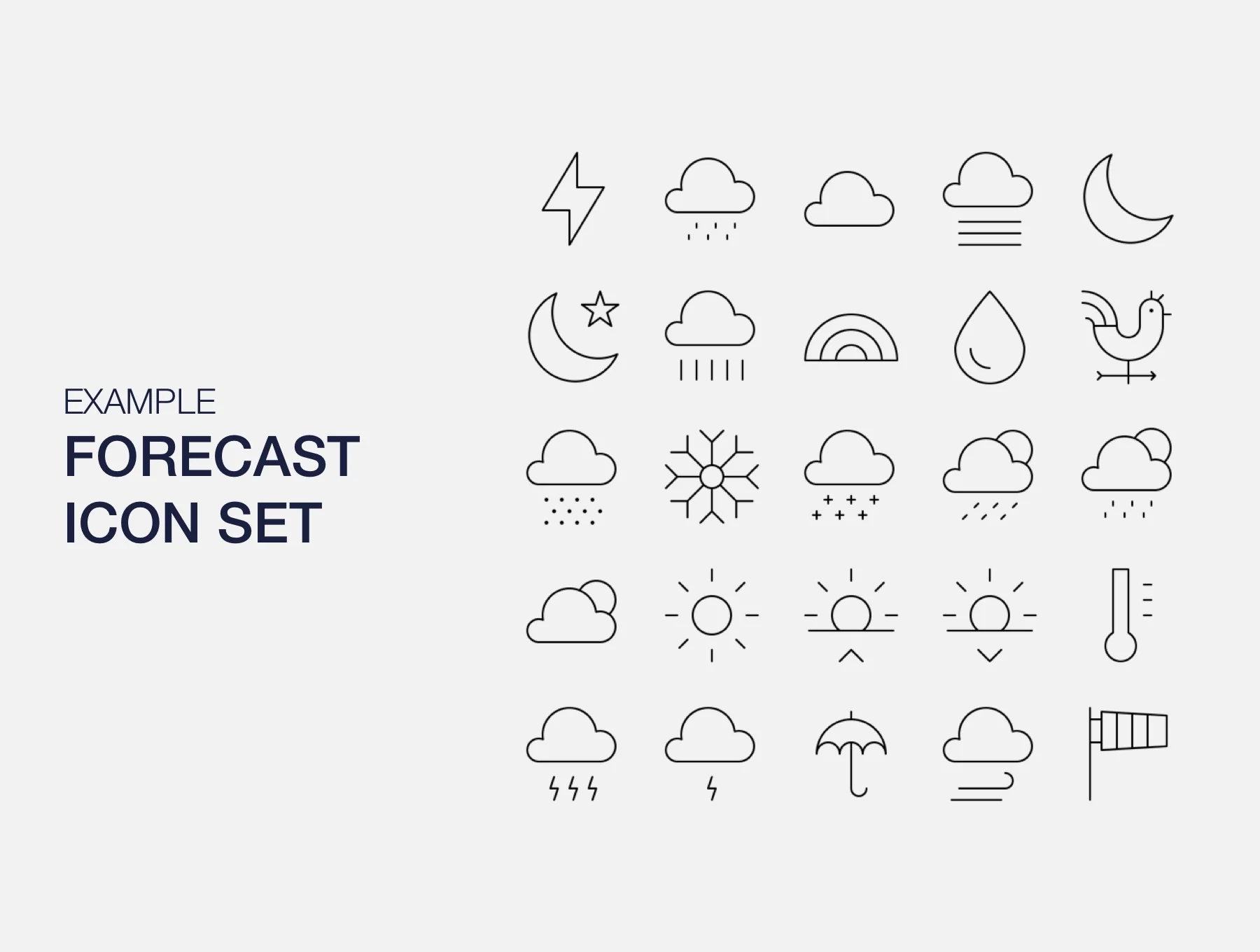 Thin Icons – Mega Bundle – 3000+ Icons 3