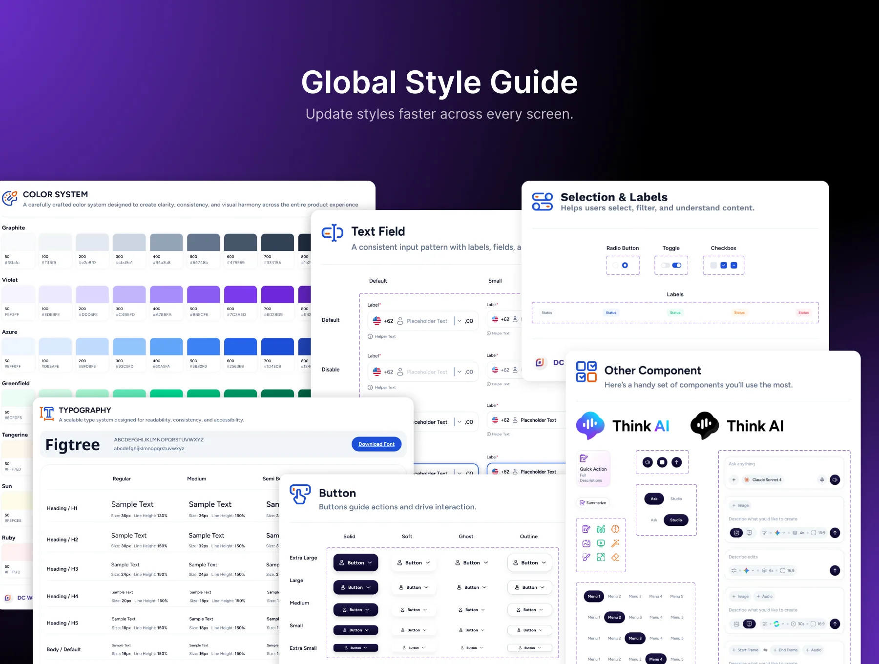 Think AI - AI Assistant & Creative Studio UI Kit 3