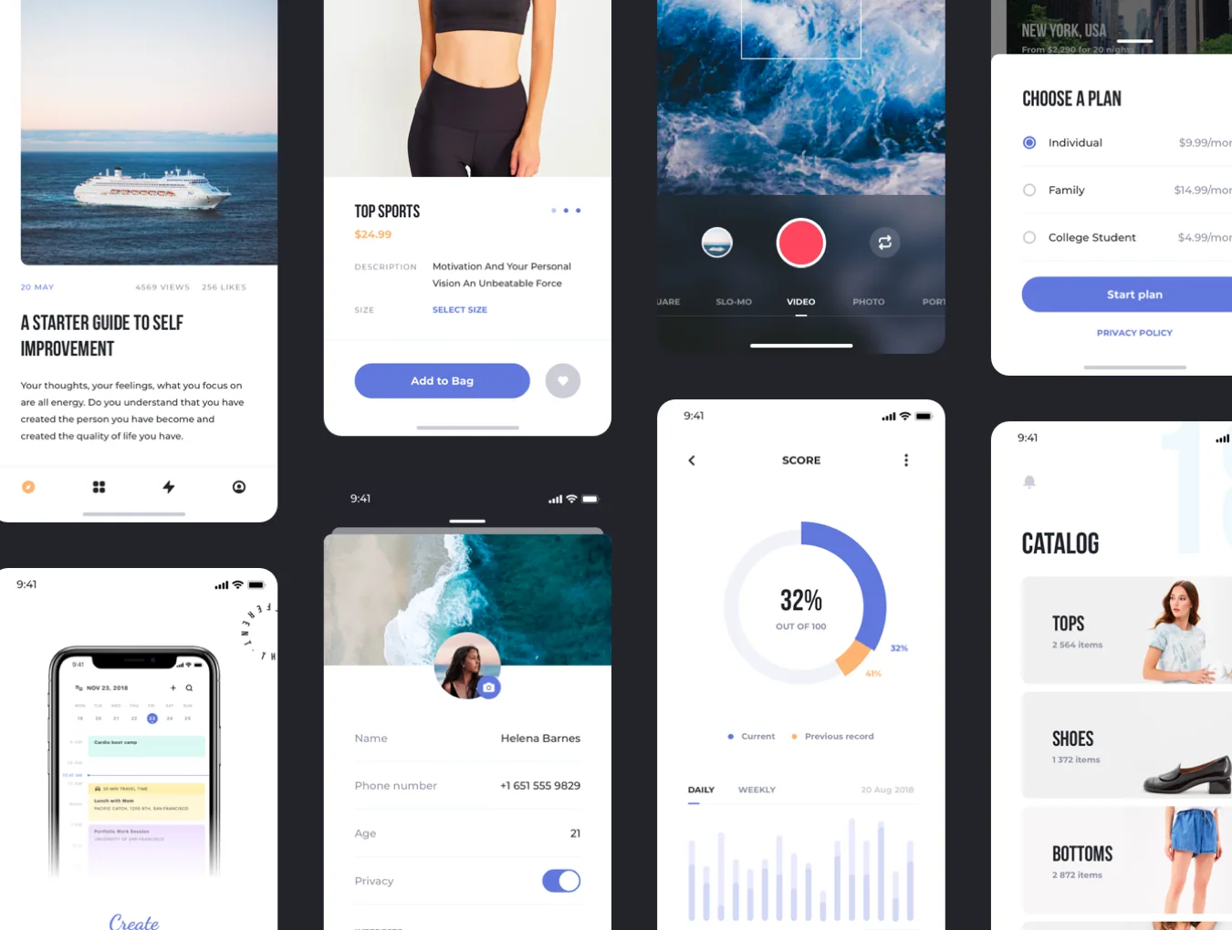 Think Mobile UI Kit 4