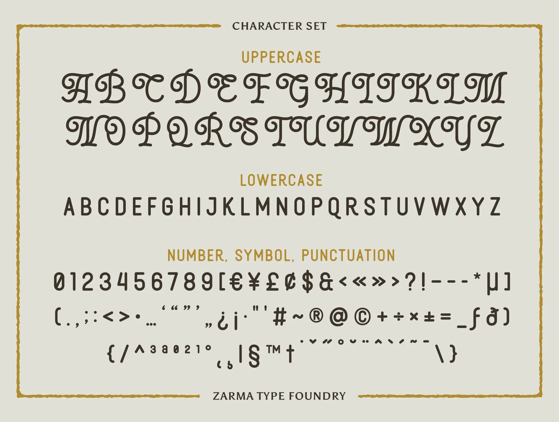 Thourenz Font 7