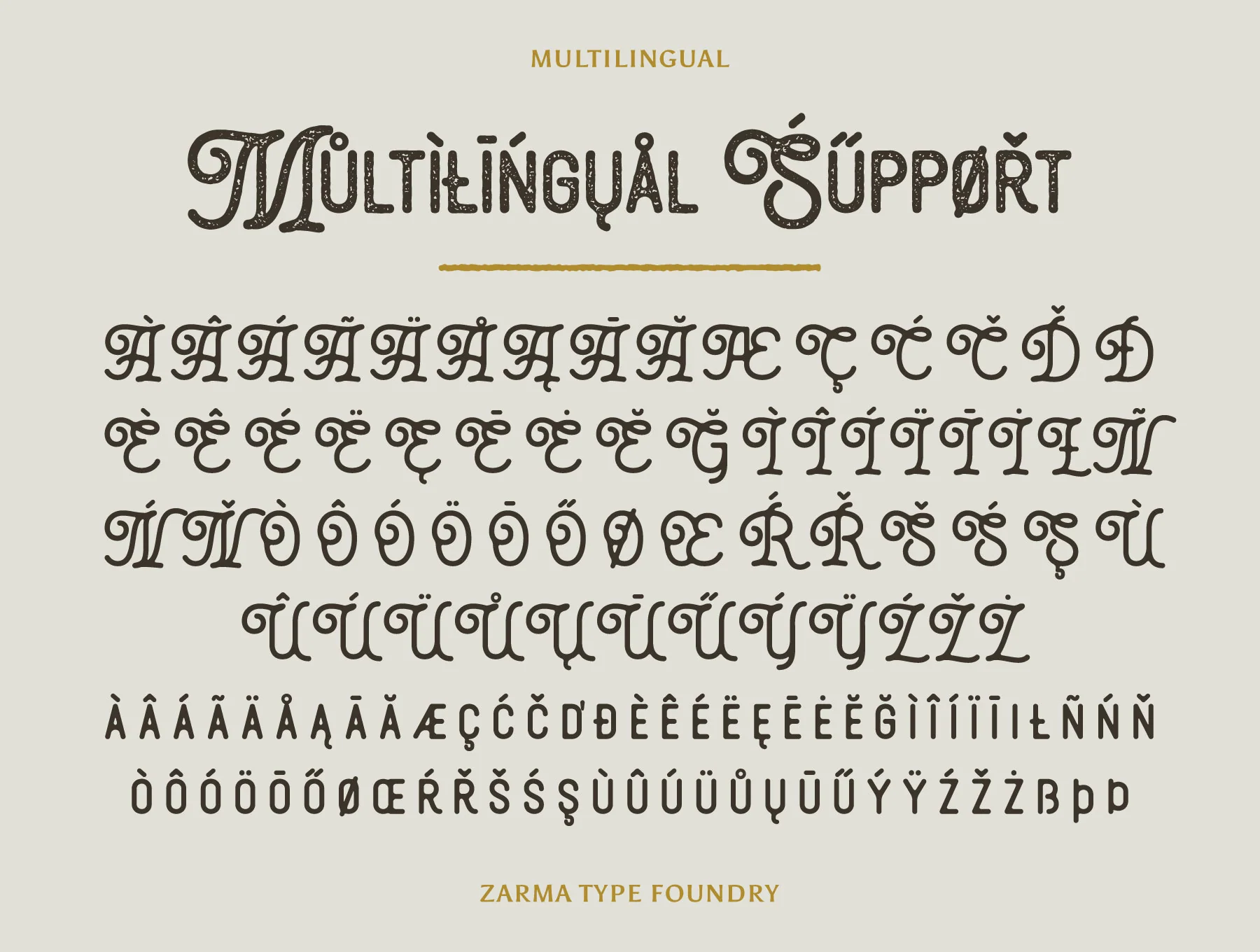 Thourenz Font 8