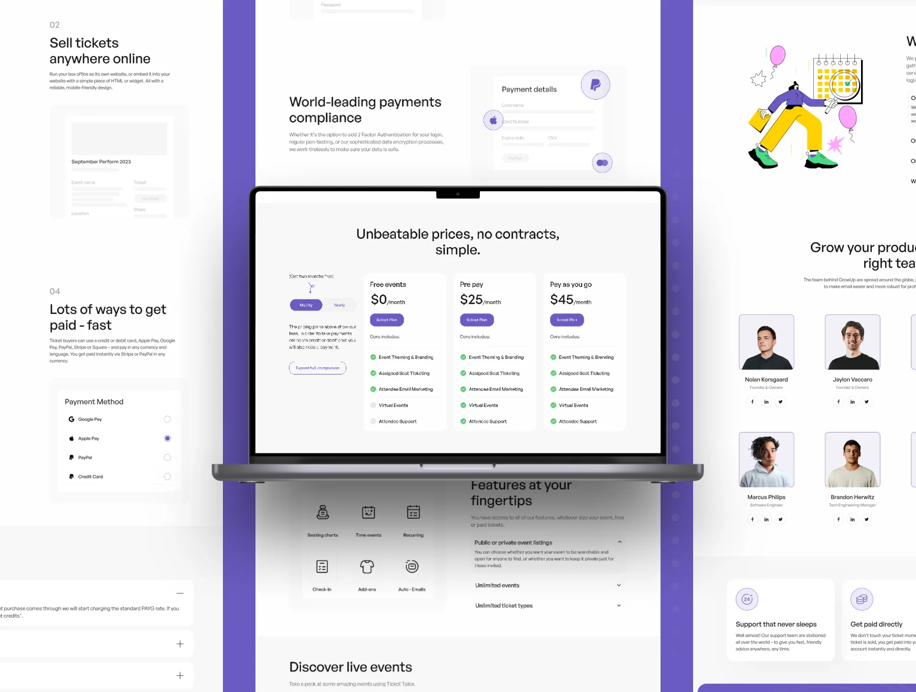TicketHub - Event Management Web Templates 5